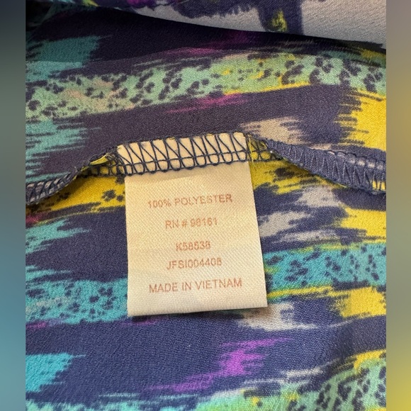 Bebop Colorful Sleeveless Pleated Dress Size M with Pockets!!!!!!! - Picture 9 of 9